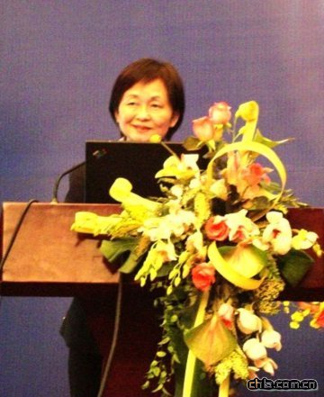 臺灣造園景觀學會原理事長、臺灣朝陽科技大學設計學院教授   王小? 