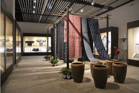 薪火相傳，“布上青花”中國(guó)園林博物館開(kāi)展