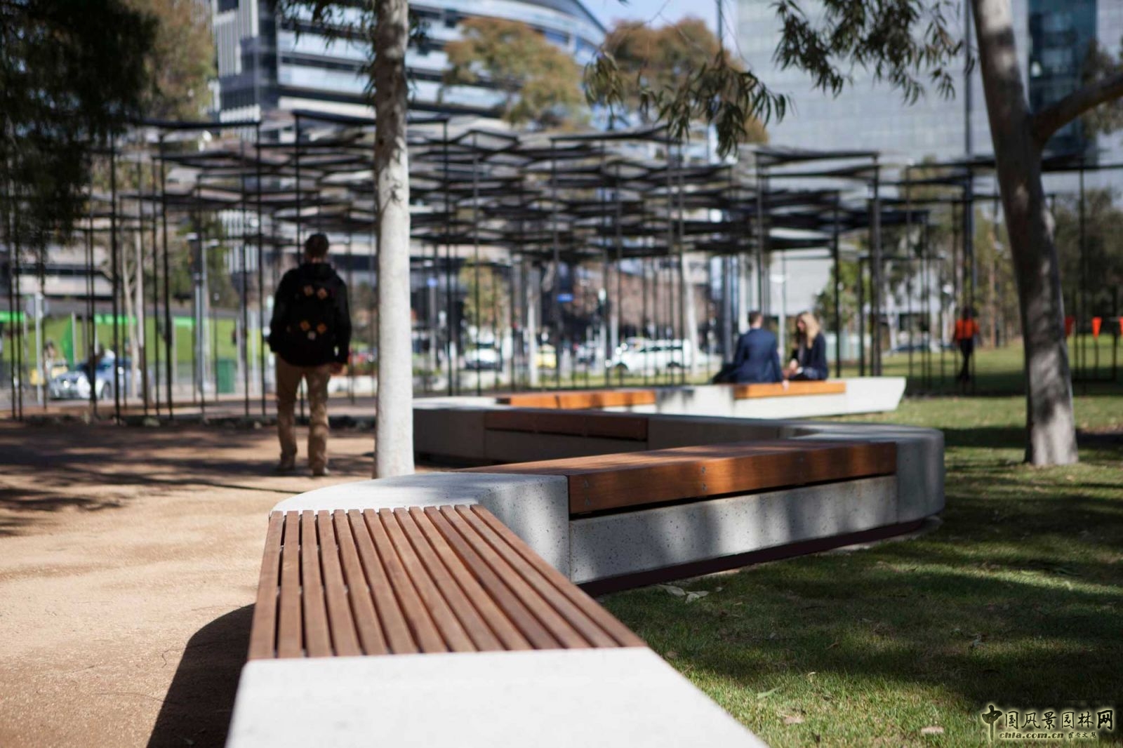 墨爾本海港區(qū)城市公園一期工程景觀