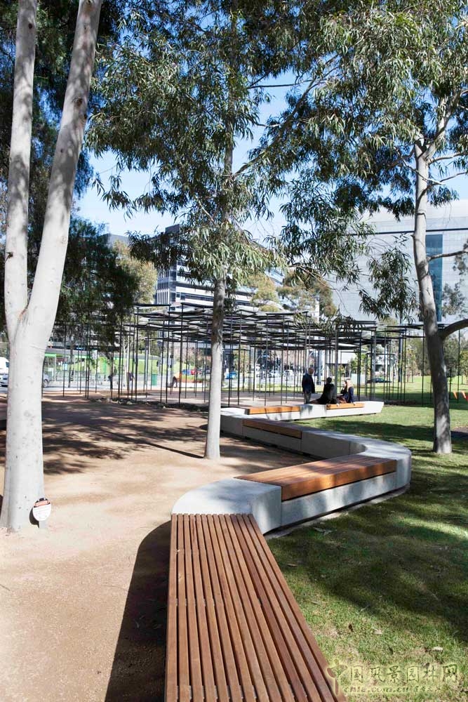 墨爾本海港區(qū)城市公園一期工程景觀