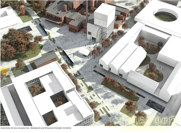 芬蘭坦佩雷市Hiedanranta創新灣綜合設計