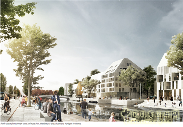 芬蘭坦佩雷市Hiedanranta創新灣綜合設計