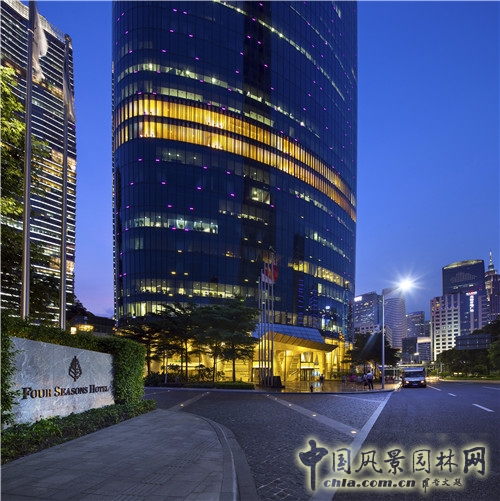 【20170119原創(chuàng)2】廣州西塔景觀設計