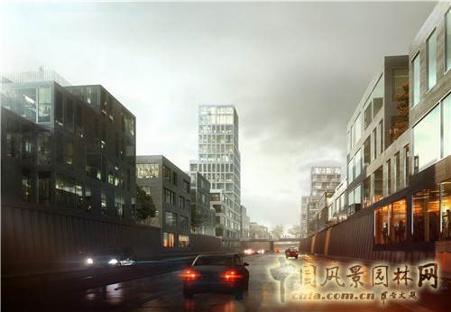 錫爾克堡商業走廊景觀規劃設計