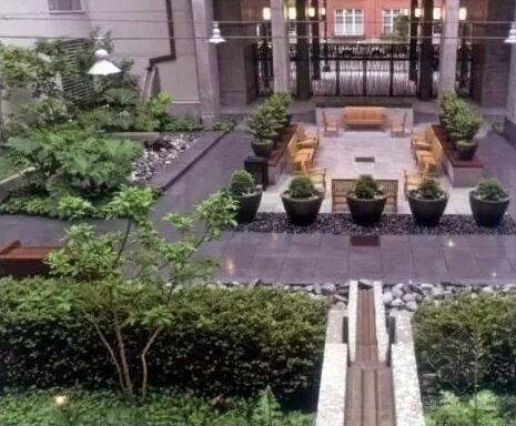 雨水花園經(jīng)典案例：美國霍伊特公寓