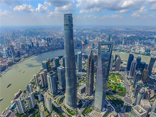 上海綠色建筑快速生長