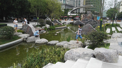 園冶杯專業獎:漢口江灘長江二橋至武漢關景觀提升工程