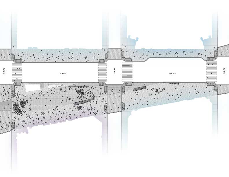 令公共空間倍增的紐約時代廣場改造