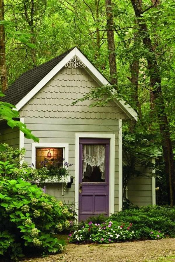 異想天開的花園棚設計