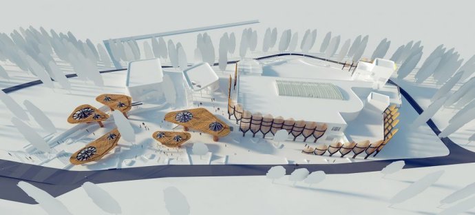 沈陽森林動物園熊貓館建筑景觀設(shè)計(jì)