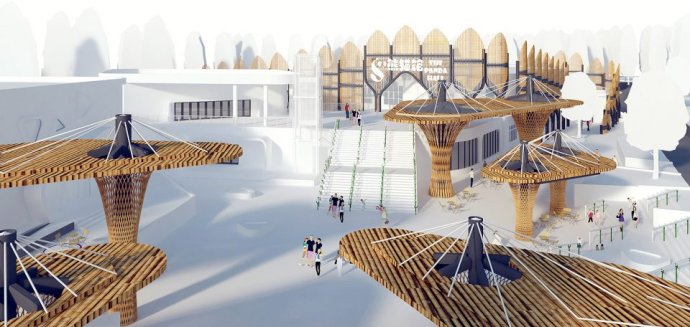 沈陽森林動物園熊貓館建筑景觀設(shè)計(jì)