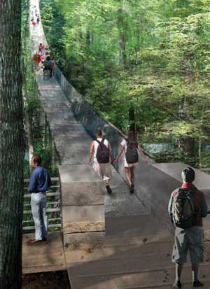 綠色基礎設施：一種形成城市景觀的途徑