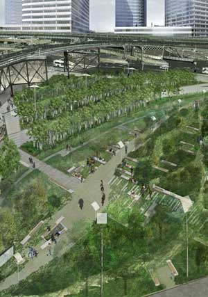 綠色基礎設施：一種形成城市景觀的途徑