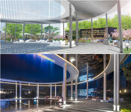 路媛：潤德·萬科翡翠公園品牌館景觀設計