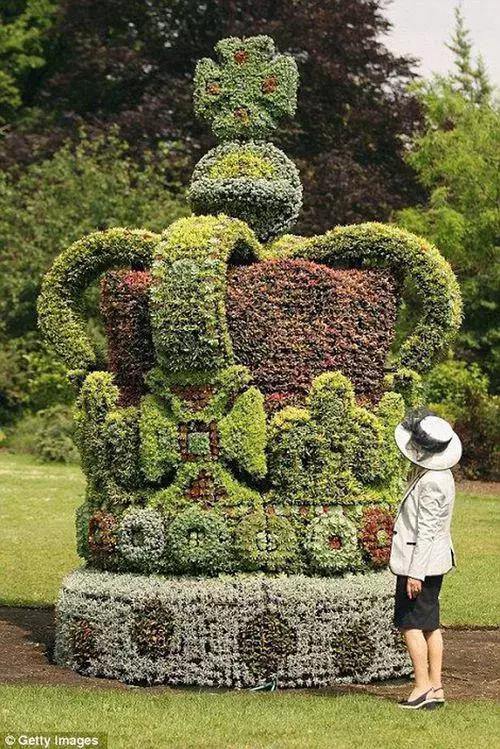 全球創(chuàng)意主題植物雕塑欣賞