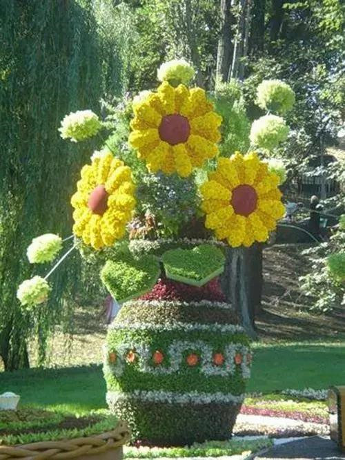 全球創(chuàng)意主題植物雕塑欣賞