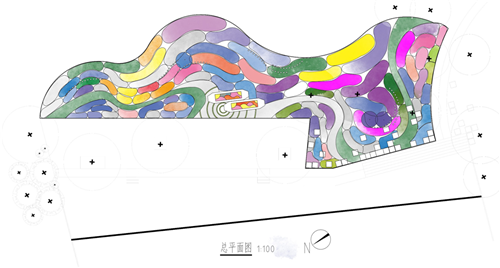 河北省第二屆園博會花境創(chuàng)意作品——花漫“水圖”卷
