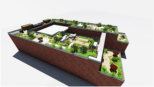 園冶杯專業獎:景山學校分校低碳屋頂花園