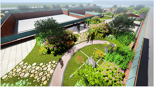 園冶杯專業獎:景山學校分校低碳屋頂花園