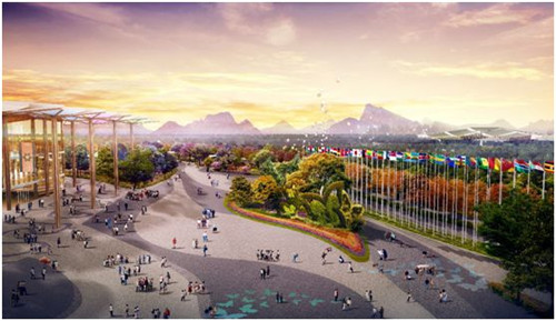 這些建筑景觀中國韻味十足