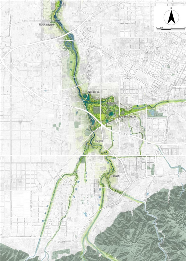 西安高新區灃河、潏河入灃口環境綜合治理二期工程