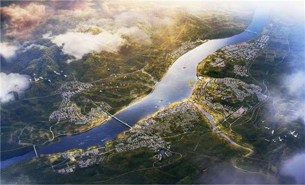 重慶市豐都縣長江—龍河濱水空間城市設(shè)計