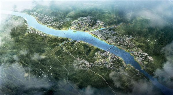 重慶市豐都縣長江—龍河濱水空間城市設(shè)計