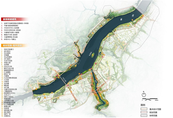重慶市豐都縣長江—龍河濱水空間城市設(shè)計