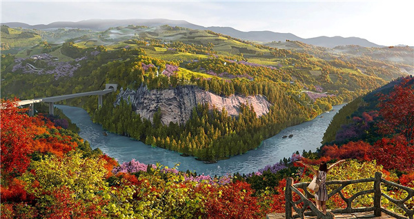 重慶市豐都縣長江—龍河濱水空間城市設(shè)計