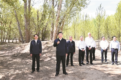 習(xí)近平：努力創(chuàng)造新時代中國防沙治沙新奇跡