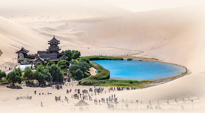甘肅敦煌：探索文旅新業(yè)態(tài) 來(lái)鳴沙山聽星空演唱會(huì)