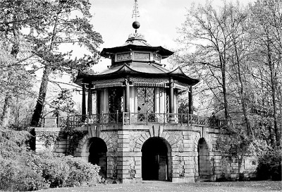 法蘭西園林中的中國(guó)景觀