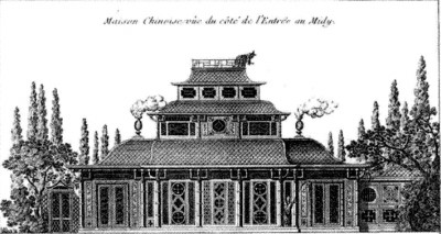 法蘭西園林中的中國(guó)景觀