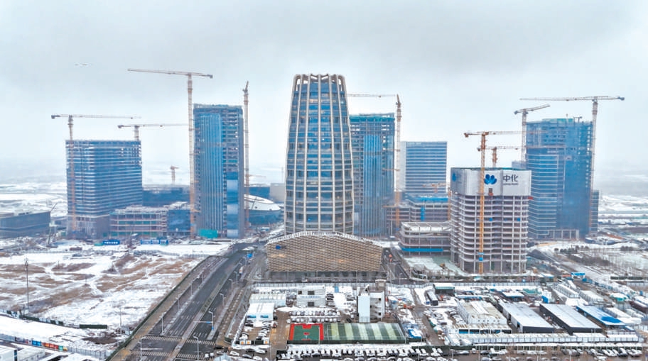 雄安現代化城市形象加速展現