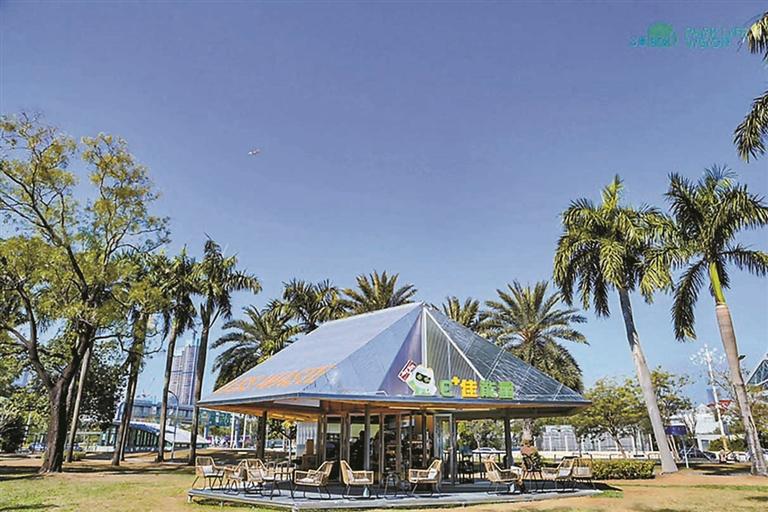 公共空間創(chuàng)新 深圳灣公園多了12個“藝術盒子”