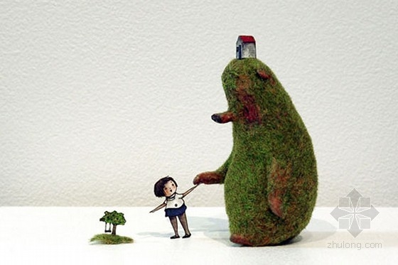 澳大利亞藝術(shù)家Mylyn Nguyen設(shè)計(jì)的環(huán)藝夢(mèng)幻小精靈