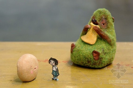 澳大利亞藝術(shù)家Mylyn Nguyen設(shè)計(jì)的環(huán)藝夢(mèng)幻小精靈