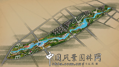 萬合創(chuàng)景：奇臺(tái)縣水磨河絲路商旅文化園景觀
